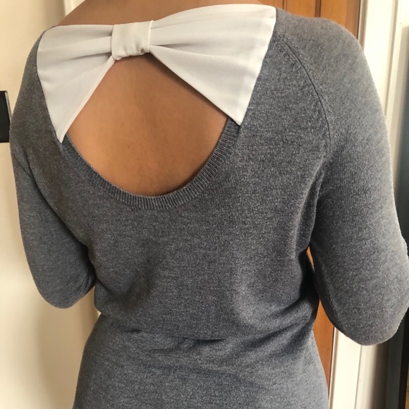 Grey Ladies Peek a Boo Top - Picture 5 of 5